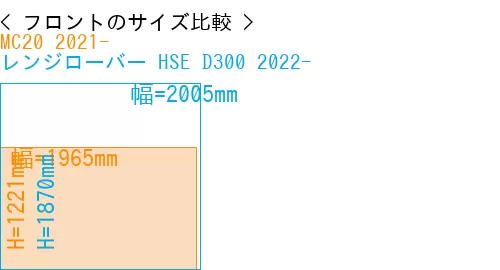 #MC20 2021- + レンジローバー HSE D300 2022-